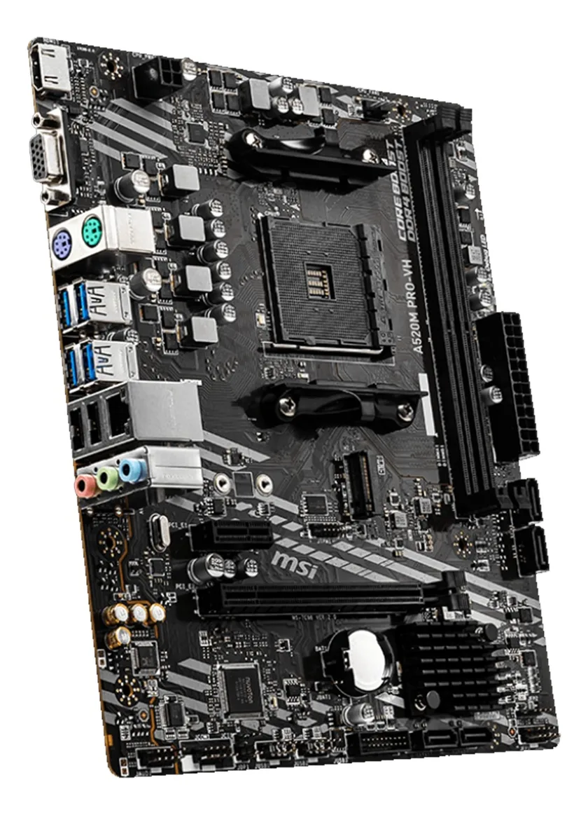 Pc Oficina Amd Ryzen 3400G 8GB SSD 240Gb Gabinete — foto 4