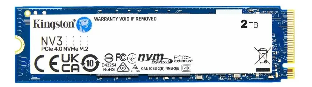 HD SSD 2TB KINGSTON SNVS NV3 NVME M2 GEN4 6000MB/S 2280